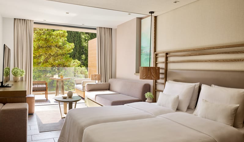Achilleion Woodland View room